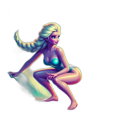 creature, concept art, fantasy art, pixel art, watercolor, underwater, outer space, neon lights transparent PNG cut-out