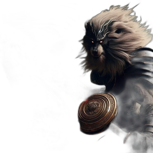 creature, dragon, animal, mask, fantasy art, concept art, photorealistic, 3d render transparent PNG cut-out