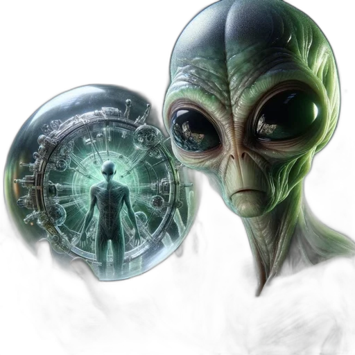 mask, creature, concept art, fantasy art, comic book art, photorealistic, outer space, alien transparent PNG cut-out