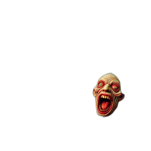 mask, creature, face, animal, 3d render, pixel art, concept art, photorealistic transparent PNG cut-out