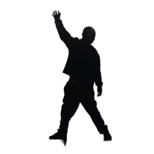 jacket, staff, break, dancer transparent PNG cut-out