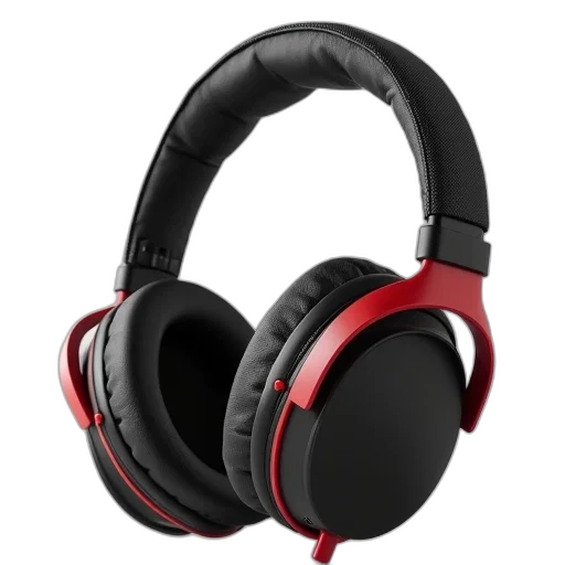 3d render, earcups, designed, comfort, accessibility transparent PNG cut-out