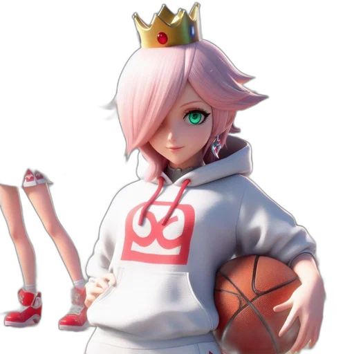 crown, creature, jacket, dress, 3d render, concept art, pixel art, anime transparent PNG cut-out