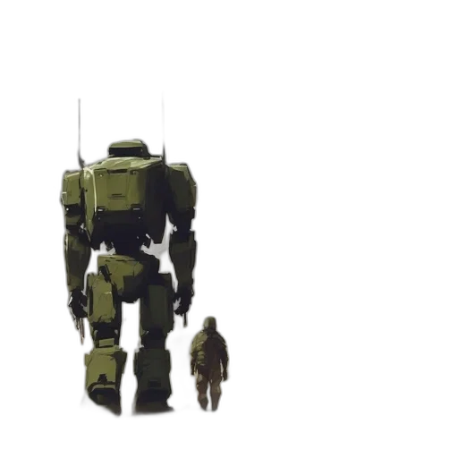 robot, weapon, animal, creature, concept art, pixel art, 3d render, cyberpunk transparent PNG cut-out