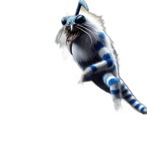 animal, dragon, staff, creature, photorealistic, 3d render, concept art, fantasy art transparent PNG cut-out