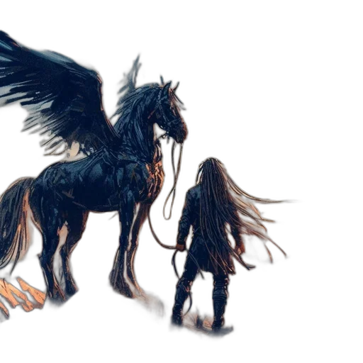 dragon, animal, creature, concept art, fantasy art, 3d render, pixel art, dark transparent PNG cut-out