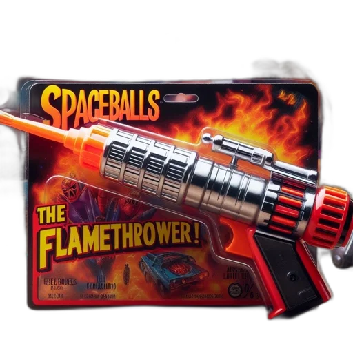 weapon, staff, fire, image, shows, spaceballs-branded, toy, gun transparent PNG cut-out