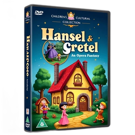 concept art, 3d render, city street, cover, dvd, hansel, gretel, opera transparent PNG cut-out