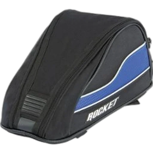 hat, jacket, black, blue, motorcycle, tank, bag, word transparent PNG cut-out