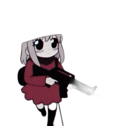 weapon, staff, robot, creature transparent PNG cut-out