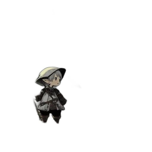hat, creature, weapon, mask, pixel art, concept art, 3d render, fantasy art transparent PNG cut-out