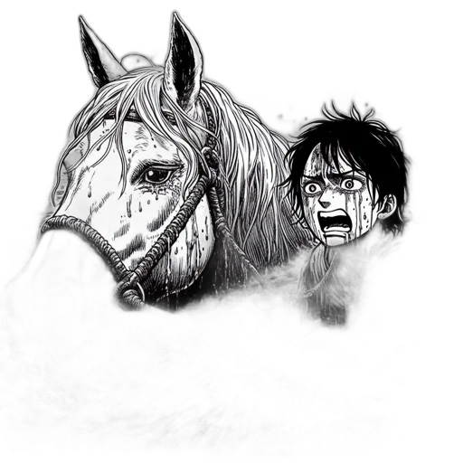 animal, mask, creature, face, comic book art, concept art, fantasy art, photorealistic transparent PNG cut-out