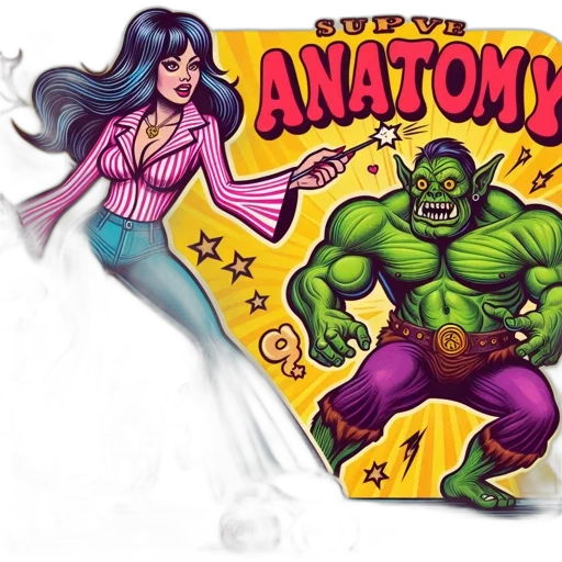 comic book art, concept art, cartoon, fantasy art, animated, scene, includes, woman transparent PNG cut-out