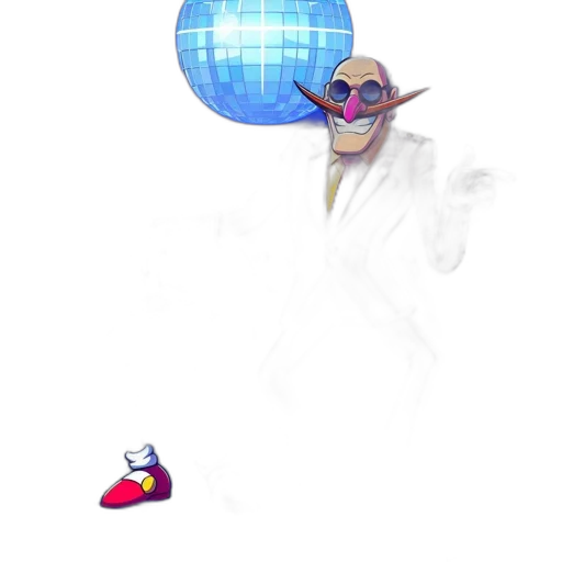 mask, staff, shoes, robot, vaporwave, concept art, pixel art, 3d render transparent PNG cut-out