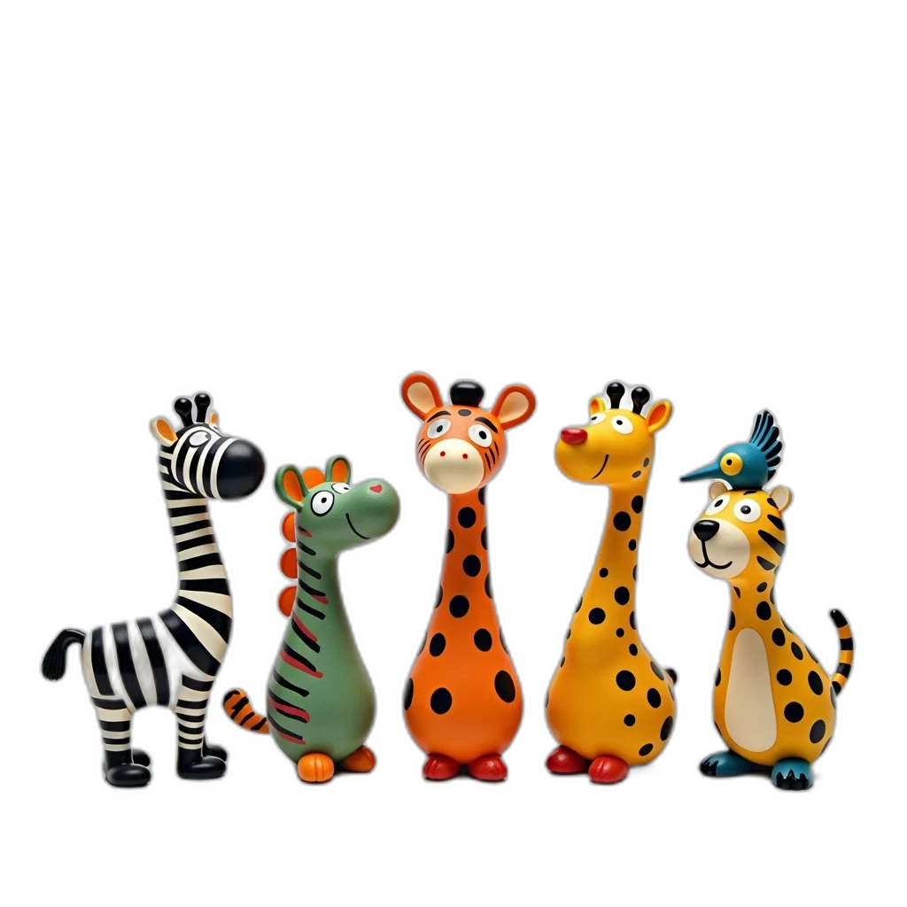 animal, staff, concept art, 3d render, cartoon, fantasy art, collection, colorful transparent PNG cut-out