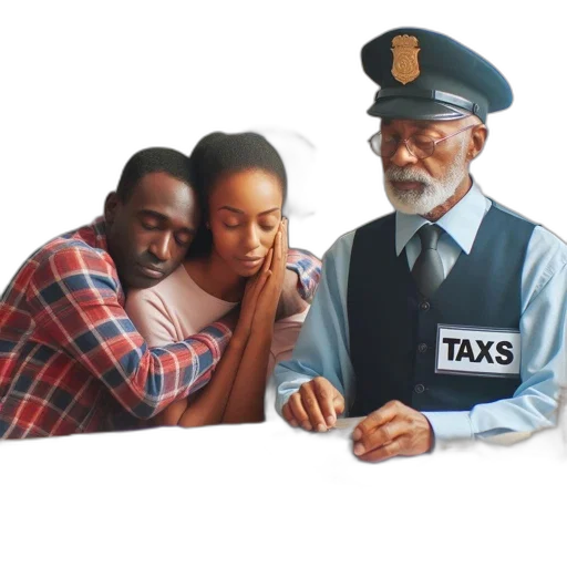 concept art, inside, tense, setting, young, couple, embraces, while transparent PNG cut-out
