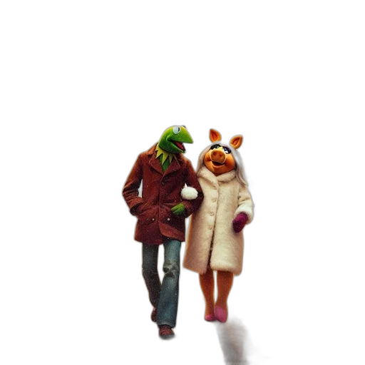 jacket, animal, hat, staff, 3d render, concept art, pixel art, fantasy art transparent PNG cut-out
