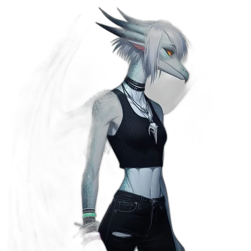 mask, creature, dragon, robot, concept art, cyberpunk, fantasy art, 3d render transparent PNG cut-out