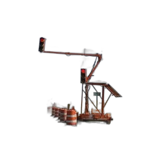 robot, staff, jewelry, furniture, road, construction, site, orange transparent PNG cut-out