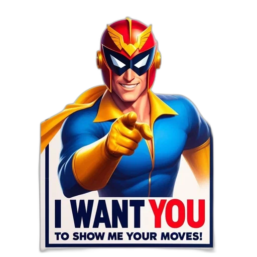 comic book art, concept art, poster, features transparent PNG cut-out