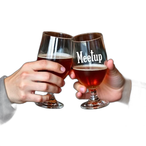 3d render, first, image, shows, two, hands, holding, glass transparent PNG cut-out