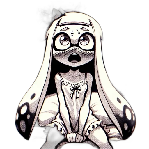 dress, mask, creature, robot, concept art, cartoon, pixel art, anime transparent PNG cut-out