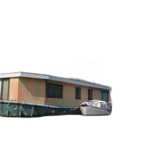 building, staff, car, weapon, 3d render, photorealistic, concept art, houseboat transparent PNG cut-out