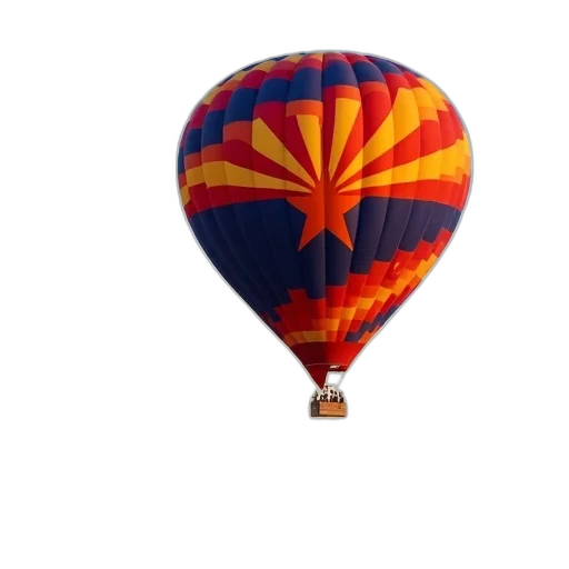 umbrella, 3d render, colorful, hot, air, balloon, pattern, red transparent PNG cut-out
