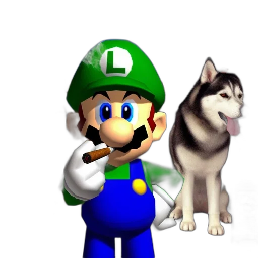 animal, staff, creature, weapon, 3d render, pixel art, concept art, cartoon transparent PNG cut-out