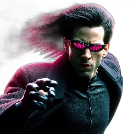 cyberpunk, comic book art, photorealistic, concept art transparent PNG cut-out