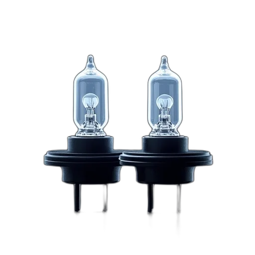 pair, genuine, replacement, bulbs transparent PNG cut-out