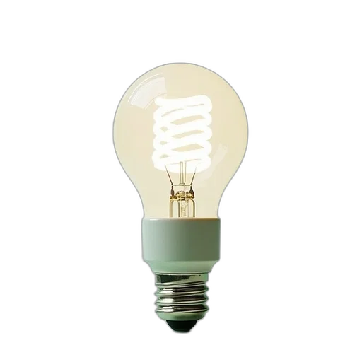 bottle, 3d render, photorealistic, close-up, image, light, bulb, spiral transparent PNG cut-out