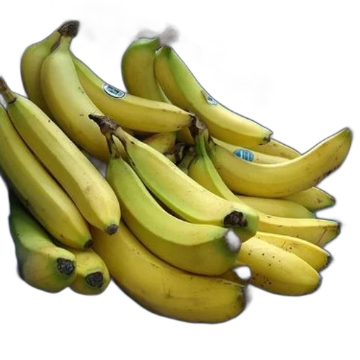 food, weapon, crown, animal, photorealistic, 3d render, pile, bananas transparent PNG cut-out