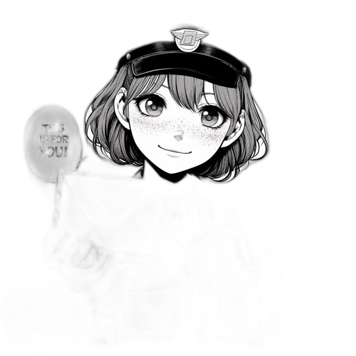 mask, face, staff, hat, concept art, anime, cartoon, photorealistic transparent PNG cut-out
