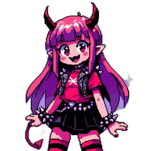 creature, staff, dragon, weapon, pixel art, anime, cartoon, concept art transparent PNG cut-out