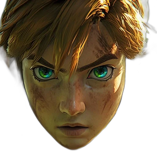 face, mask, creature, staff, concept art, 3d render, photorealistic, fantasy art transparent PNG cut-out