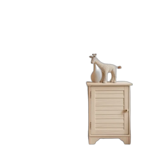 furniture, animal, dress, robot, 3d render, concept art, monochrome, pastel transparent PNG cut-out