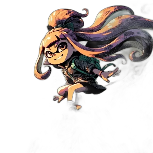 hair, creature, staff, dress, concept art, pixel art, watercolor, cartoon transparent PNG cut-out