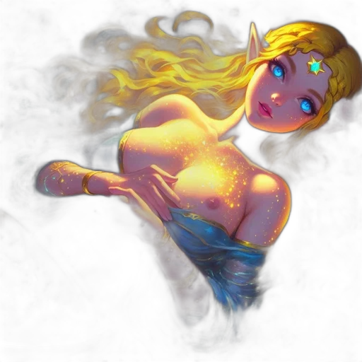 dress, comic book art, fantasy art, concept art, pixel art, fire, underwater, outer space transparent PNG cut-out