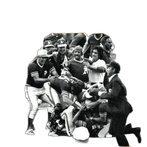 staff, charlie, three-time, champions, oakland, athletics, 1972-74, book transparent PNG cut-out