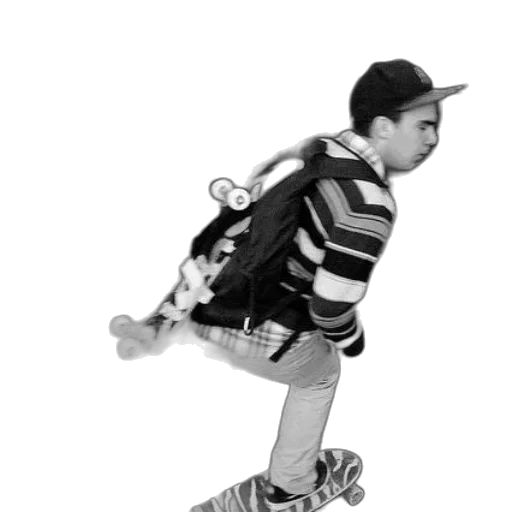 photorealistic, 3d render, concept art, cartoon, young, man, striped, sweater transparent PNG cut-out