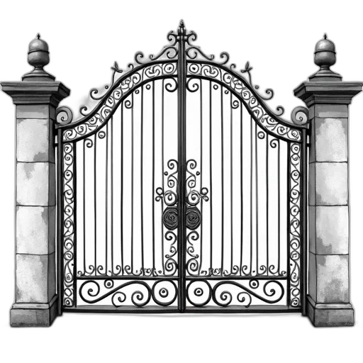 furniture, jewelry, crown, staff, photorealistic, 3d render, concept art, monochrome transparent PNG cut-out