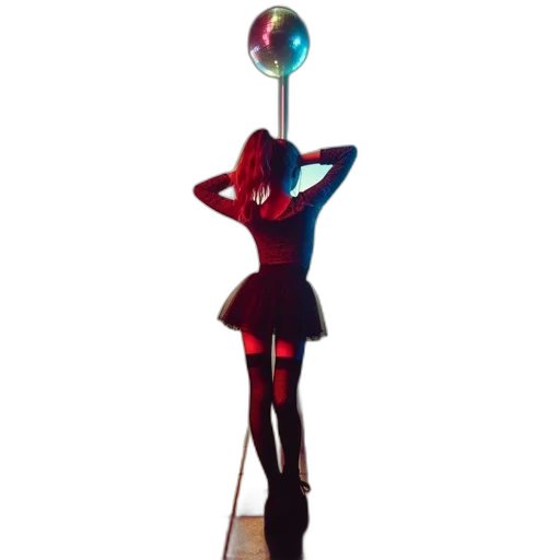 staff, umbrella, robot, dress, concept art, 3d render, pixel art, fantasy art transparent PNG cut-out