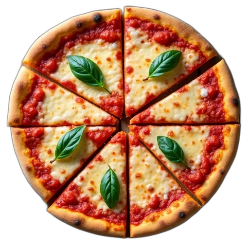 food, weapon, face, 3d render, photorealistic, green, whole, pizza transparent PNG cut-out