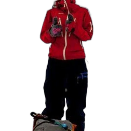 jacket, staff, animal, creature, 3d render, concept art, photorealistic, person transparent PNG cut-out