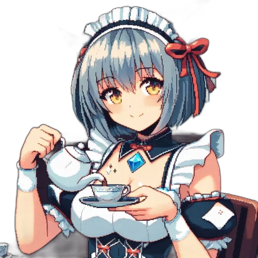 staff, robot, weapon, food, anime, pixel art, concept art, fantasy art transparent PNG cut-out