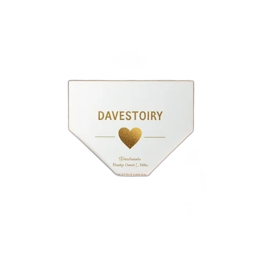 jewelry, brown, envelope, gold, foil, design, clear, glassine transparent PNG cut-out