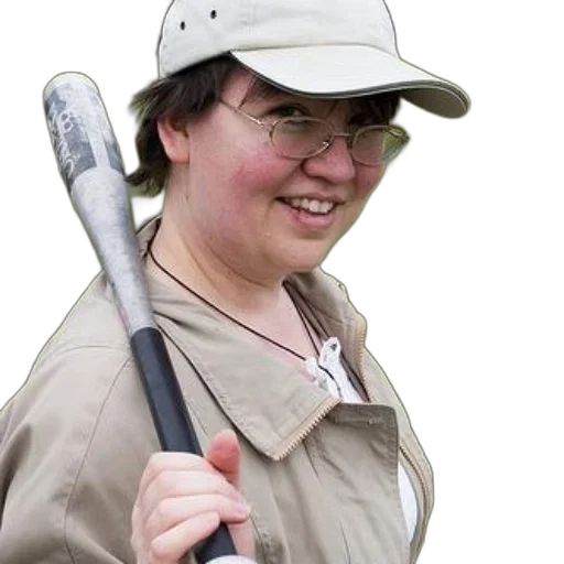 staff, weapon, hat, animal, photorealistic, woman, wearing, beige transparent PNG cut-out