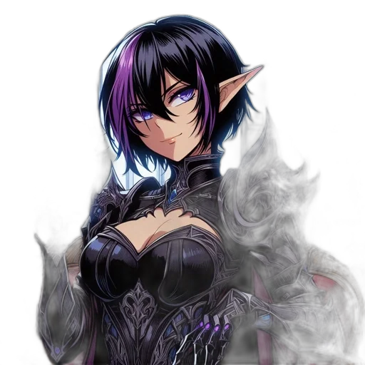 dragon, staff, mask, fantasy art, concept art, anime, pixel art, dark transparent PNG cut-out