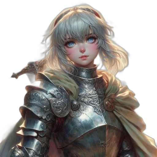sword, face, weapon, dragon, fantasy art, concept art, anime, pixel art transparent PNG cut-out